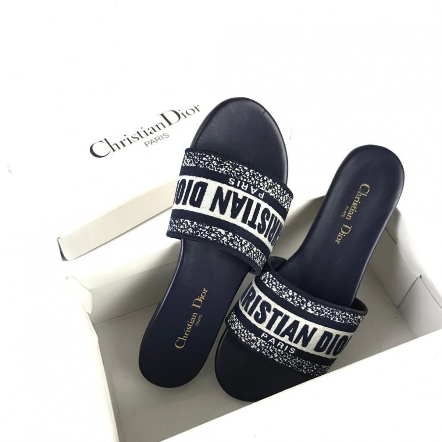 CHRİSTİAN DİOR DWAY MULE SANDALS
